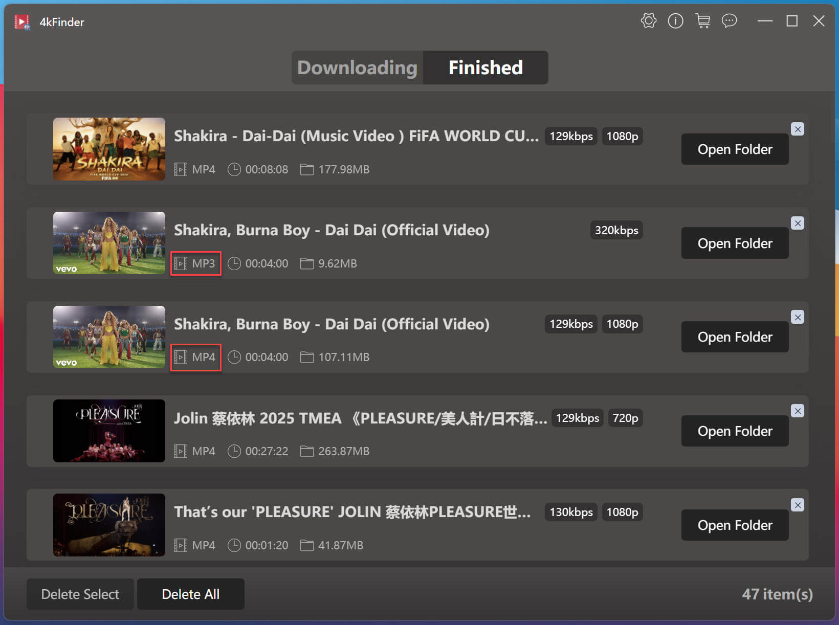 get downloaded Dai-Dai music video