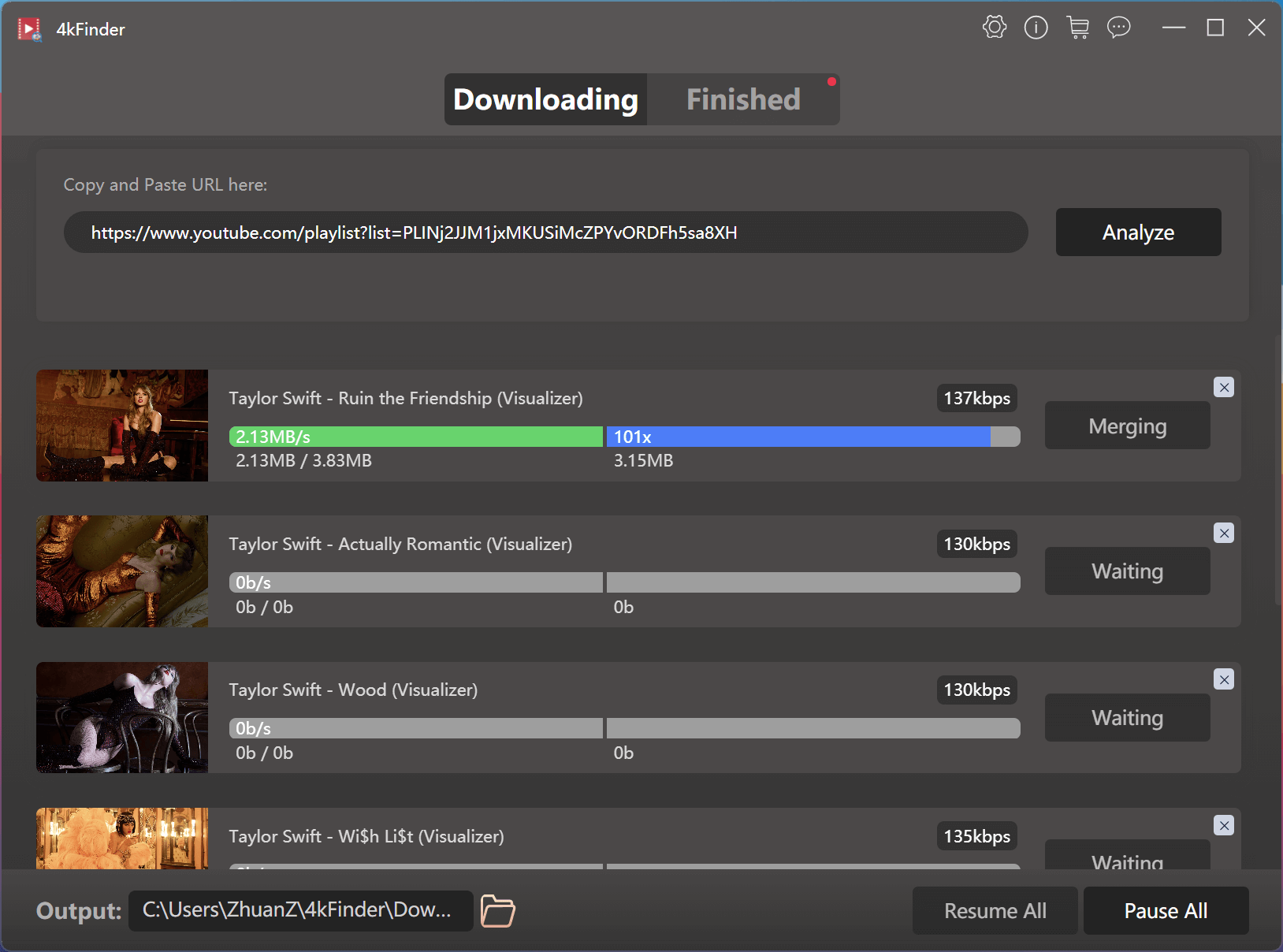 download The Life of a Showgirl Album to MP3