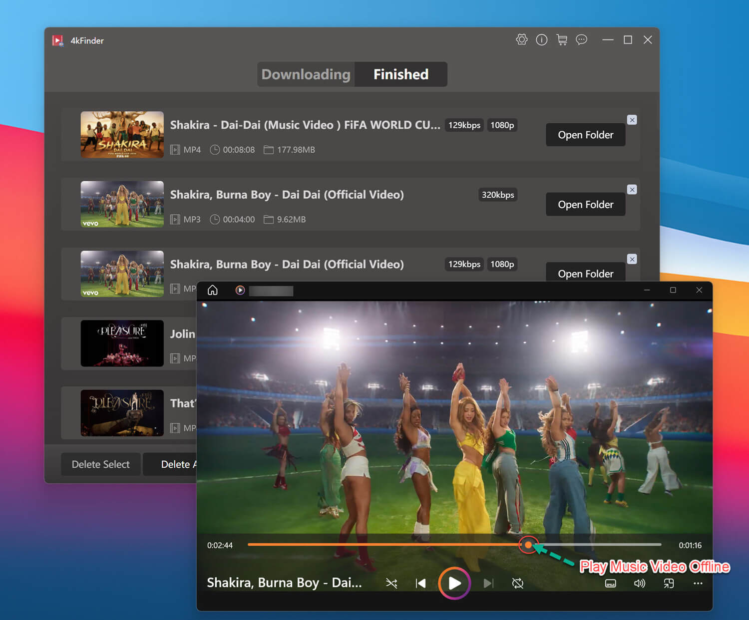 play Dai-Dai music video offline