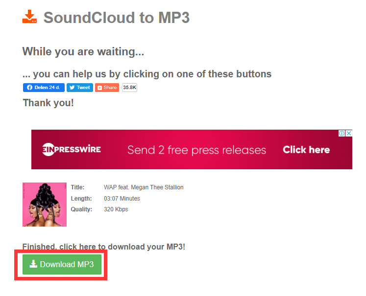 download soundcloud to mp3 audio online
