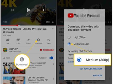 download youtube 4k videos on android phone