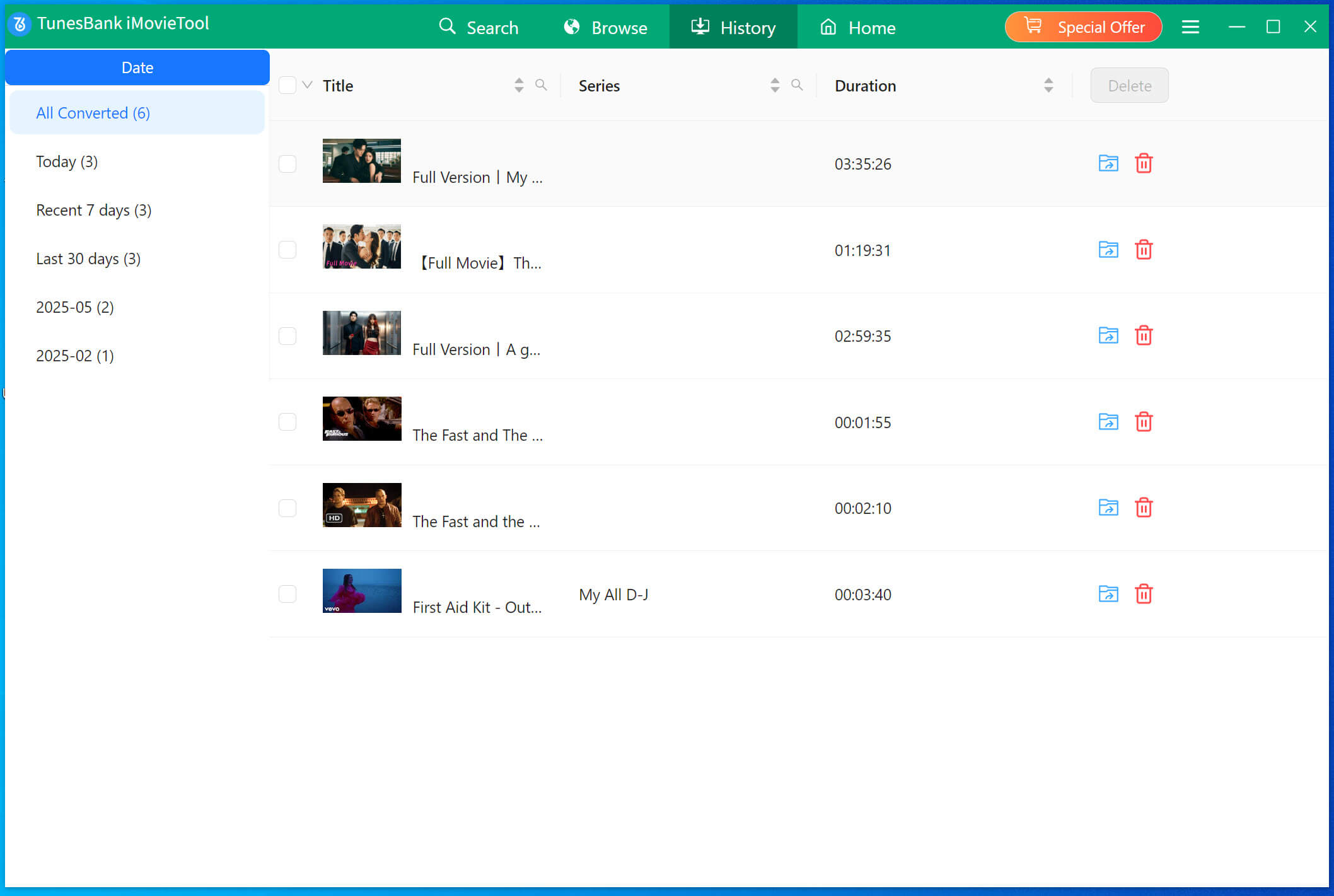 find downloaded youtube movies