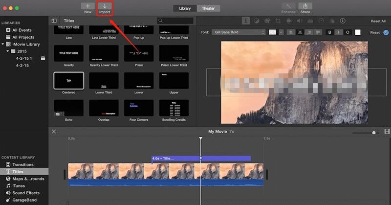 add downloaded youtube music to imovie on mac
