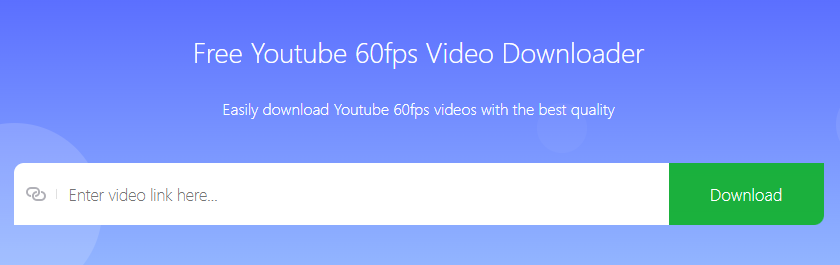 download YouTube 60fps video