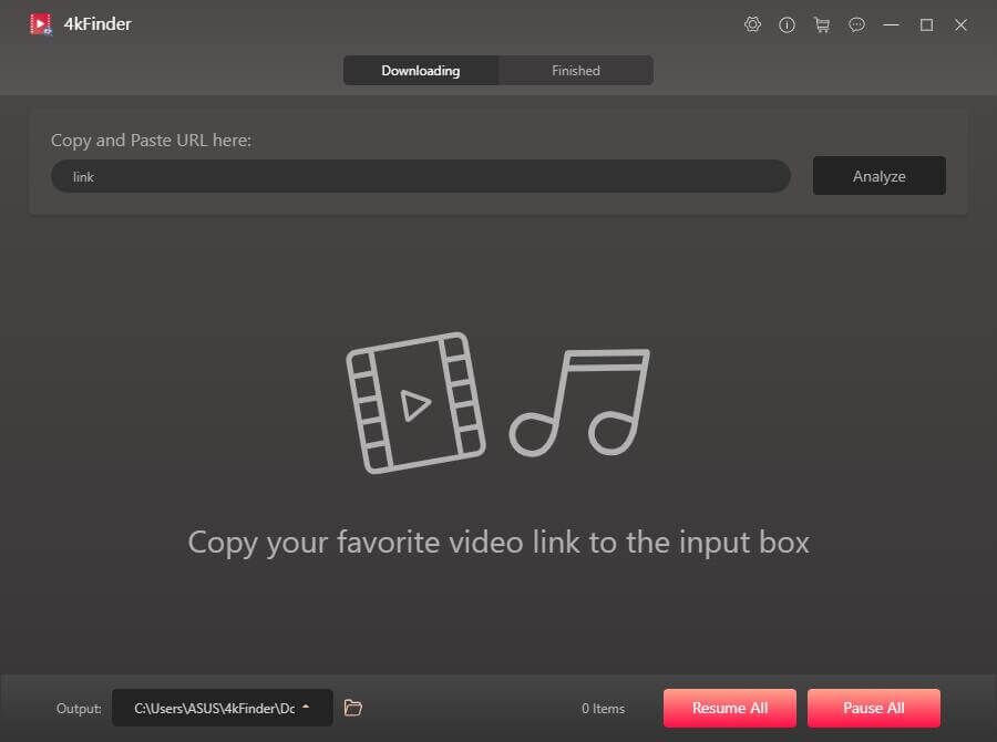 install 4kFinder YouTube to MP3 Converter