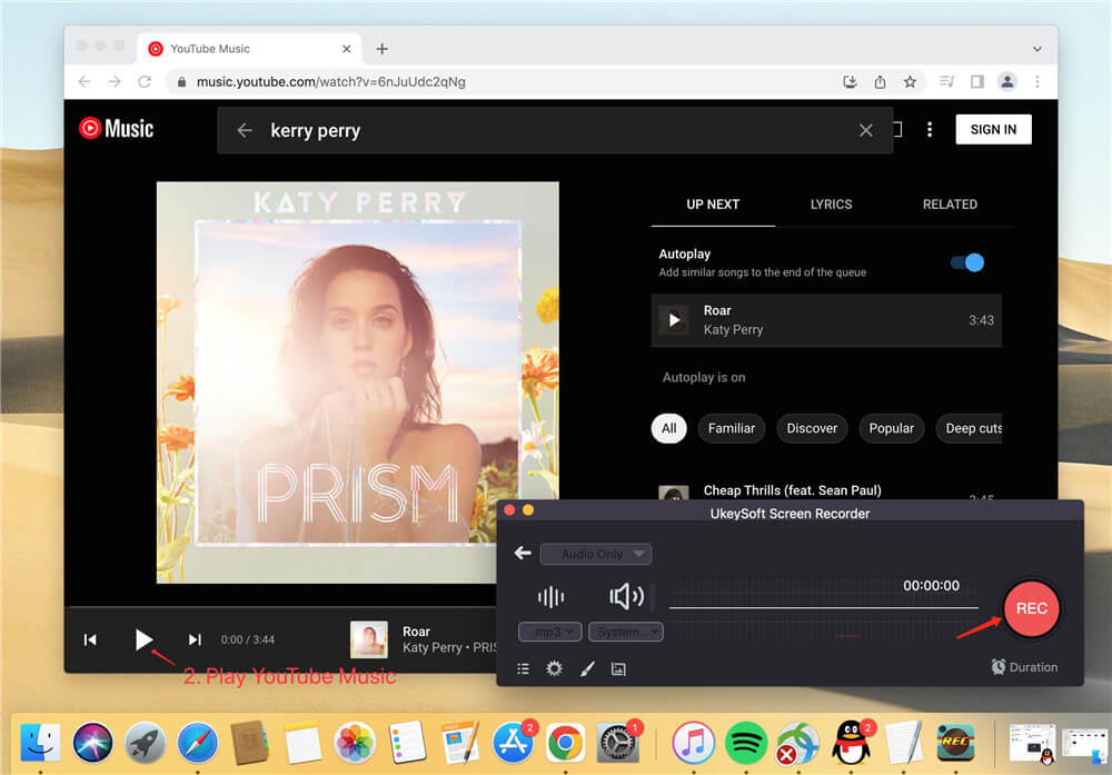 record youtube music video as mp3