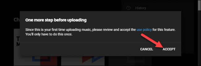 use policy of youtube music