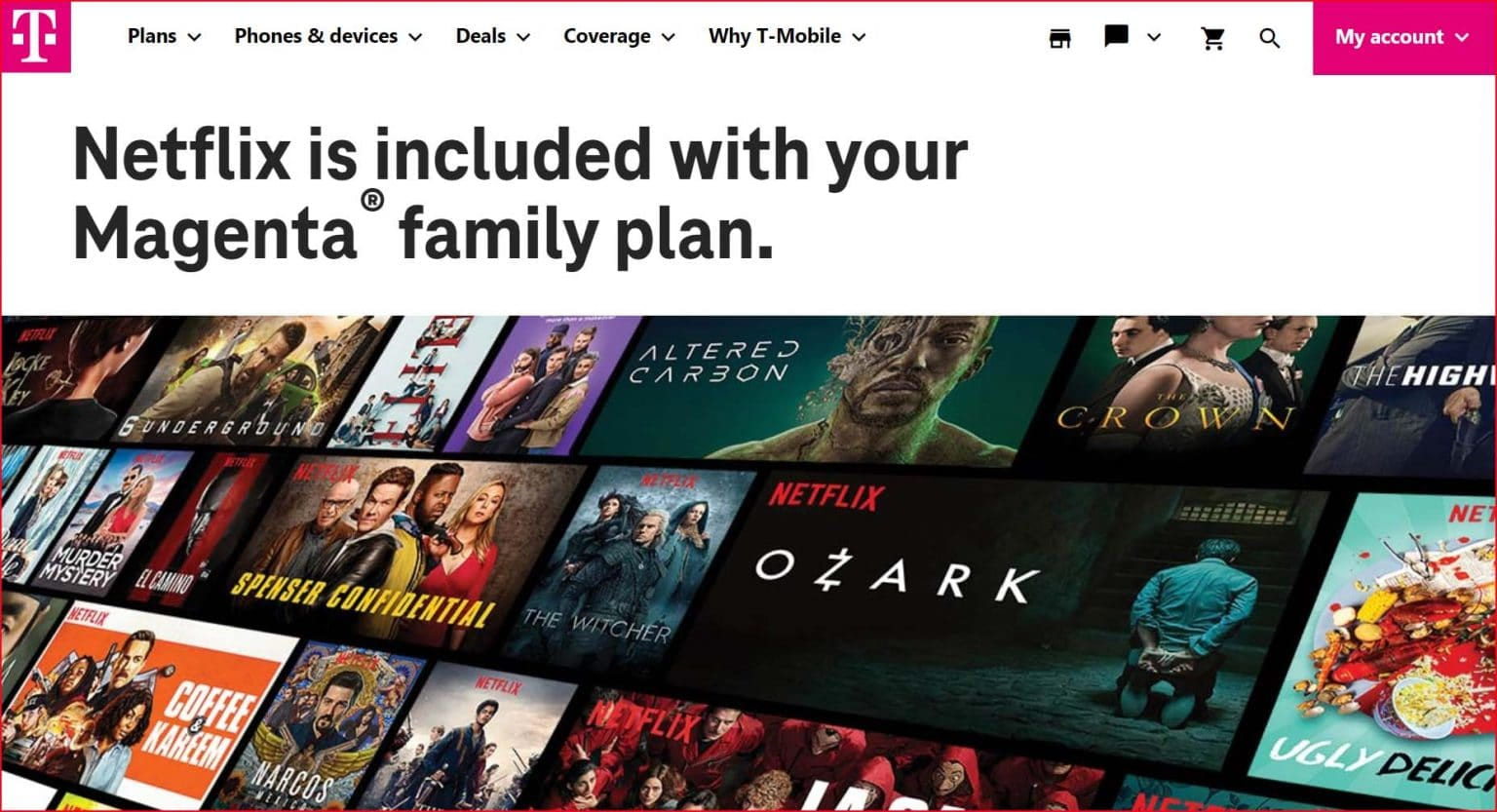 get free Netflix from T-Mobile