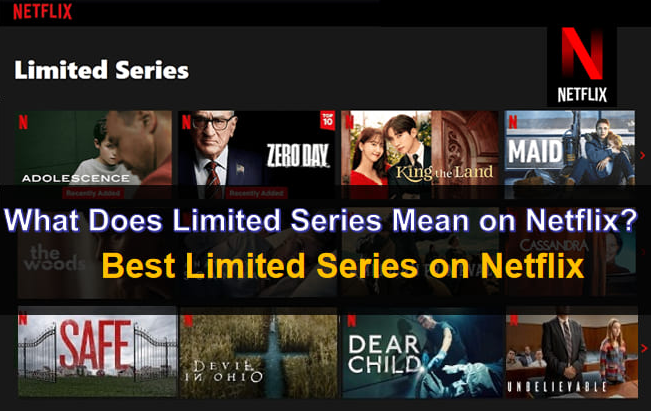 What Does Limited Series Mean on Netflix