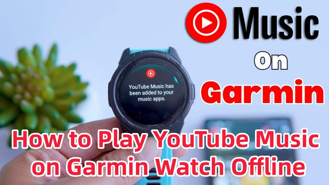 play youtube music on garmin watch